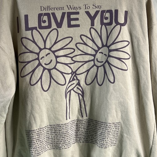 Lonely Ghost Ways To Say I Love You Hoodie This Song Reminds Me Of You Sz Large - Bild 6 von 17