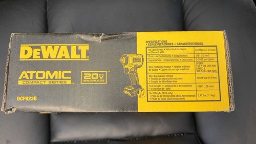 Dewalt DCF923B 20V MAX Atomic Compact Brushless Cordless 3/8" Impact Wrench Gun - Picture 7 of 10