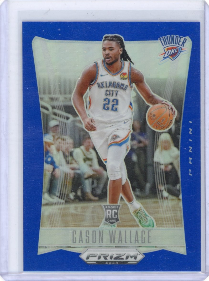 Cason Wallace 2023-24 Panini Prizm Deca Blue /149 #146 Rookie RC