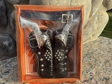 Top Grain Cowhide Western Holster Cowboy Play Set NEW