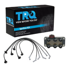 Trq Ignition Coil Kit 2 Piece Compatible 1998-2000 Ford E-150 Econoline E-150