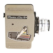 AS-IS Mundus cOlor 65 16mm Movie Film Still Frame Camera w/25mm F2.8 Lens Read