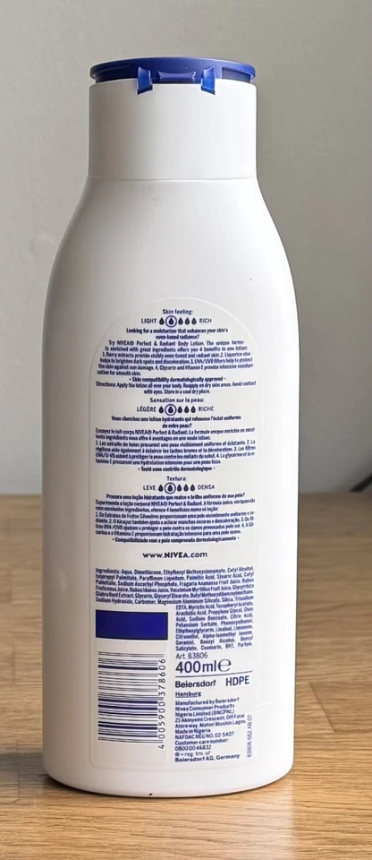  Nivea perfect & Radiant Lotion  - Image 3 of 4