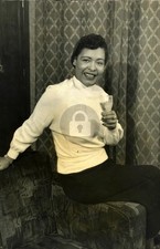 Billie Holiday c1950 Signed Autograph Photo Postcard COPY Billie Holiday c1950 Signed Autograph Photo Postcard COPY