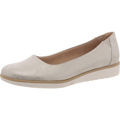 SOUL Naturalizer Womens Idea Gold Ballet Flats Shoes 7.5 Medium (B,M) BHFO 5499