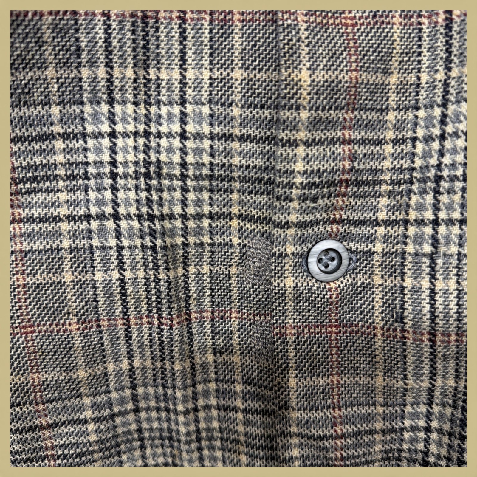Vintage Pendleton Plaid 70s Wool Button Down Shir… - image 8
