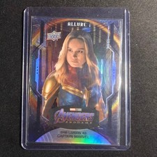 🎗️XYC 2022 UD MARVEL ALLURE PORTAL VARIANT BRIE LARSON AS CAPTAIN MARVEL #150