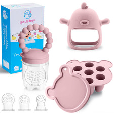 3-In-1 Baby Food Fruit Feeder Set