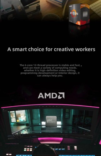 AMD Ryzen 5  5500  Desktop CPU  4.2GHz  6 Core 12 Threads AM4 - Picture 7 of 8