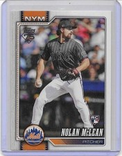 2026 Topps Series 1 Nolan McLean Mets P MLB RC #214