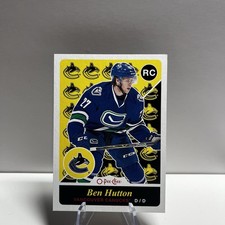 2015-16 Upper Deck O-Pee-Chee Update Ben Hutton Rookie Vancouver Canucks #U19