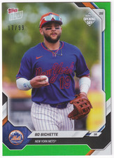 2026 New York Mets MLB Topps Now Bo Bichette /99 GREEN #OD-179
