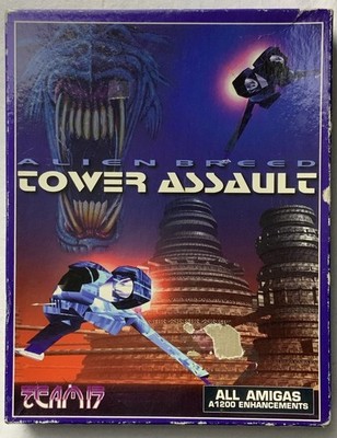 Alien Breed Tower Assault Amiga Big Box 3 Disketten  Team17  1994