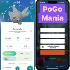 Shiny Cetoddle✨mini PTC 80k✨(read description)
