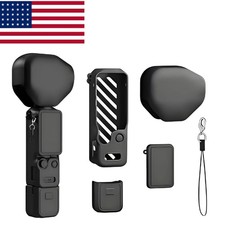 For DJI Osmo Pocket 4P Camera Protective Lens Screen Grip Silicone Cover Case US