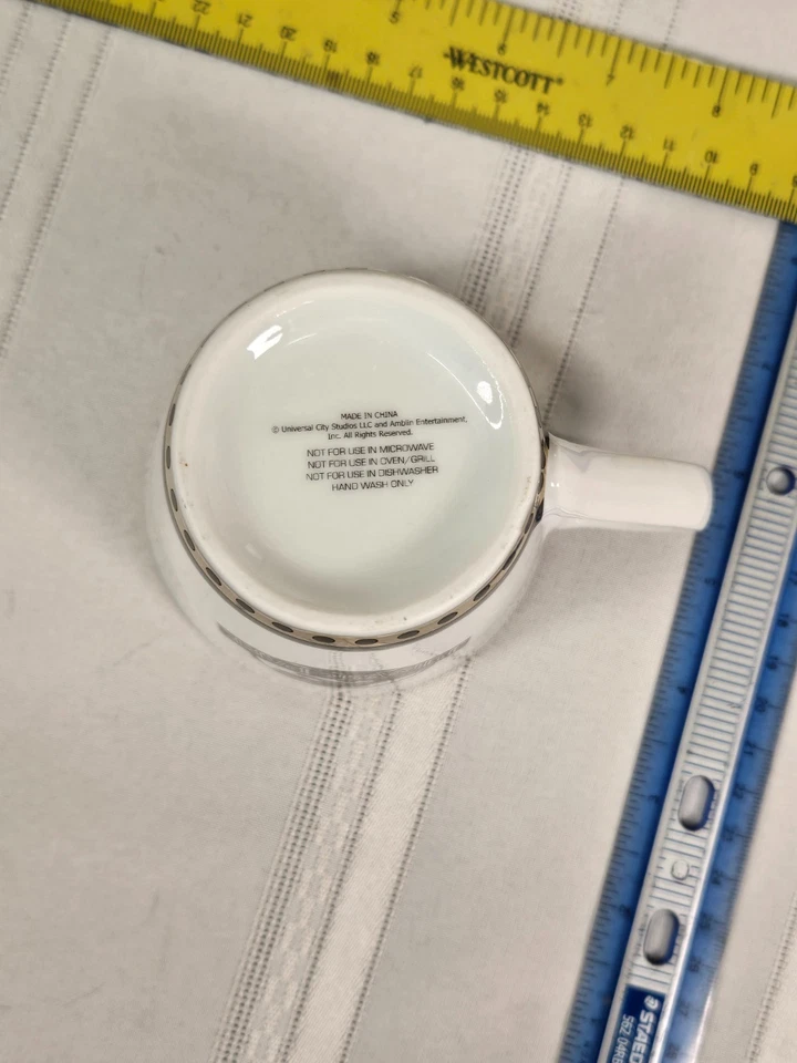 Taza taza plato utilería película Parque Jurásico edición limitada réplica Foto 3 de 3