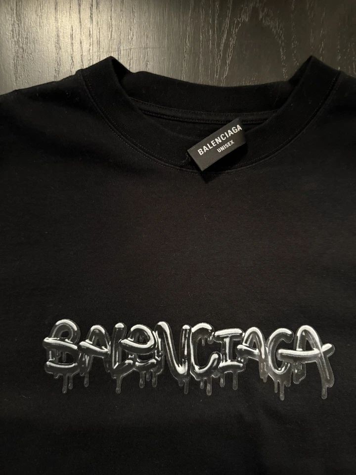 Футболка Balenciaga черная XL - Изображение 3 из 4