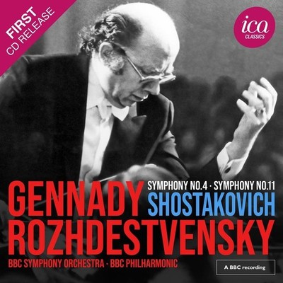 Audio Cd - Shostakovich / Rozhdestvensky - Symphonies 4 & 11 (2 Cd)  - Ica Class