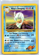 Misty's Dewgong 54/132 Uncommon Gym Challenge Pokemon Unlimited NM/M 610d-33 on eBay