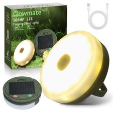 4 in 1 Camp Light Camping String Lights with 8 Modes Rechargeable Waterproof