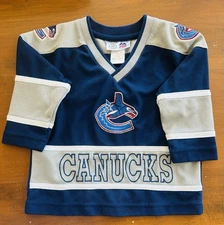 NHL (18M) Official Vancouver Canucks Jersey Mighty Mac Sports Jersey Toddler