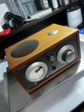 Tivoli Audio Model Three BT Brown AM/FM Bluetooth Clock Radio WORKS AS-IS