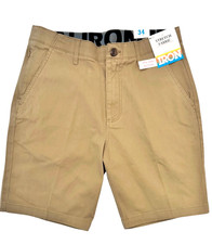 IRON CO Men's Stretch Shorts SIZE 34 Flex Waist Flat Front BOARDWALK New Tag