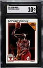 NBA Hoops 1991-92 Michael Jordan #30 SGC 10 Chicago Bulls NBA Card