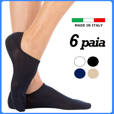 Calzino Fantasmini Pompea Amazon Paia Fantasmini Uomo Donna Cotone
