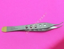 Adson Dressing Forceps Fine CVD Tip 4.75''Plastic Surgery Instrument Finestrated