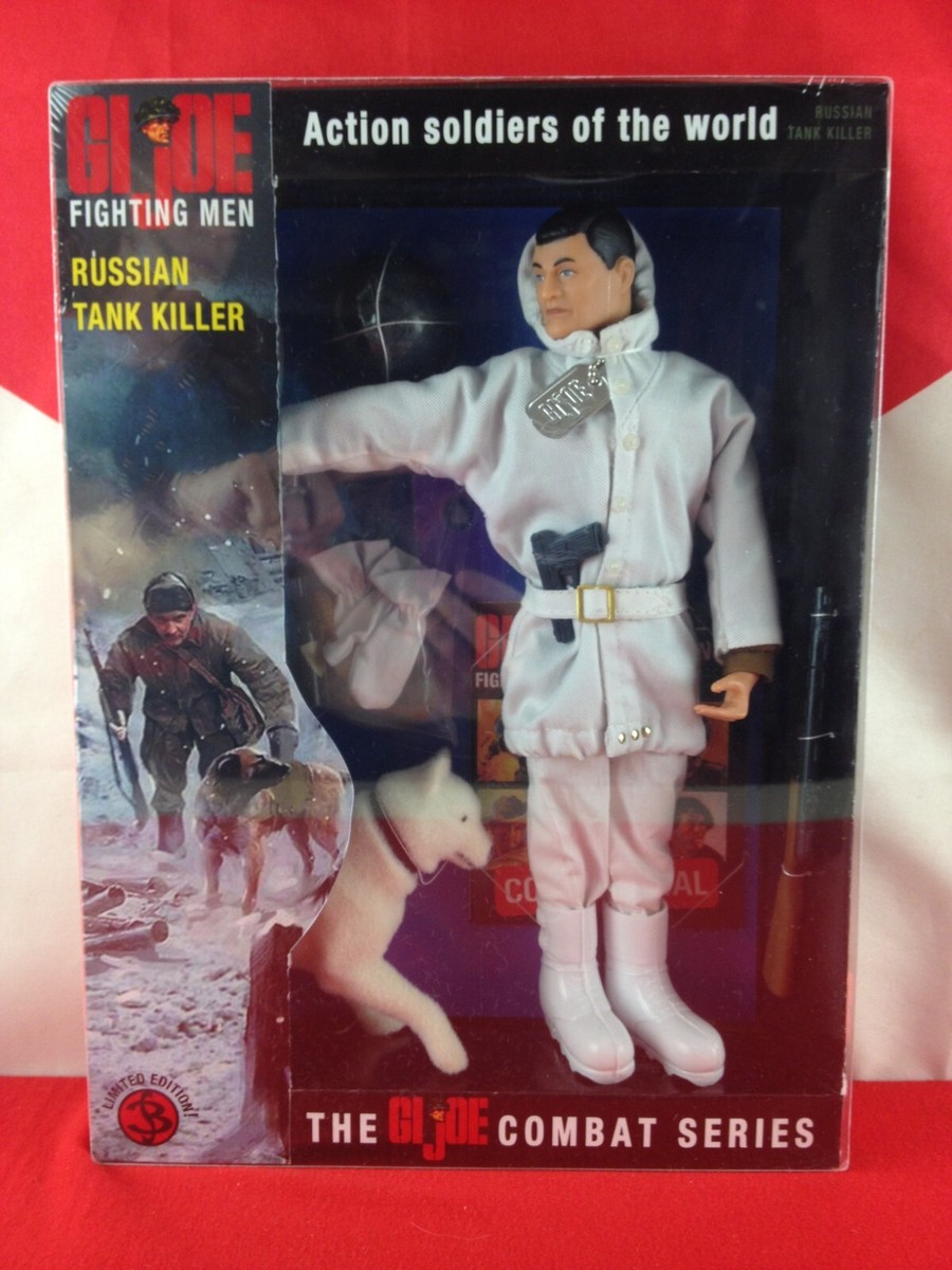 1964 GI JOE - New Custom Russian Tank Killer Window Box Figure #2