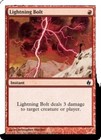 Foil Magic: The Gathering Premium Deck Series: Fire & Lightning Instant Individual Collectible Card Game Cards