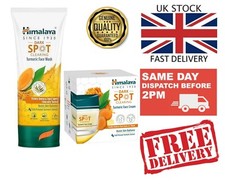 UK Combo Himalaya Dark Spot Turmeric Face Cream 50g And  Face Wash 100ml