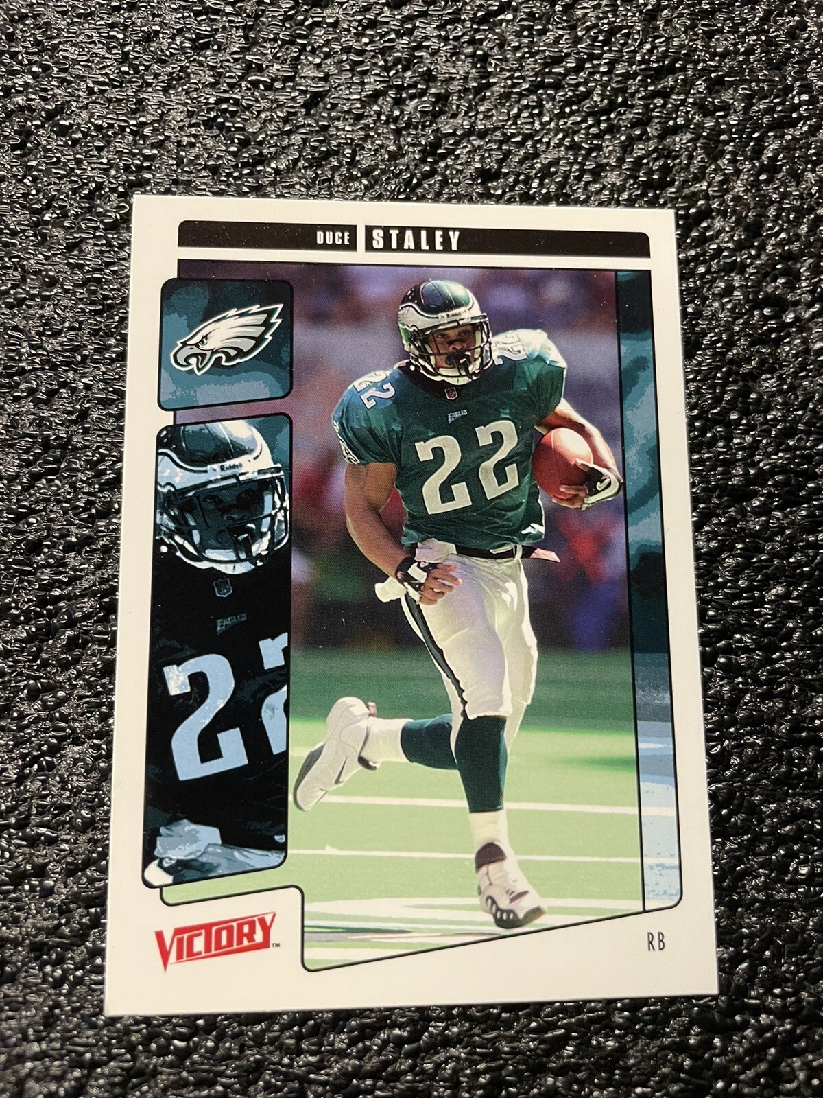 2001 Upper Deck Victory Football Card #255 Duce Staley