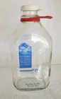 Vtg Promised Land Dairy Glass Jar Half Gallon Milk Bottle Floresville TX Empty