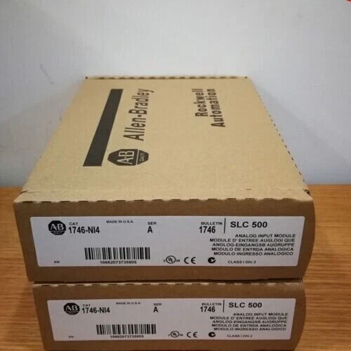 Modulo ingresso analogico Allen-Bradley 1746-NI4 SLC 500 1746NI4 nuovo sigillato in fabbrica - Foto 3 di 6