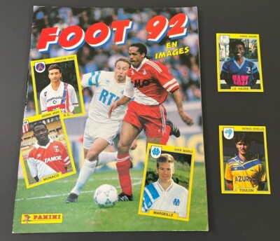 FOOTBALL ALBUM PANINI DE 1993 : FOOT 93 EN IMAGES COMPLET ZIDANE ROOKIE OM BOLI | eBay