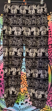 Thai Elephant Pants Harem Yoga Hippie Printed Festival Casual Size M Medium