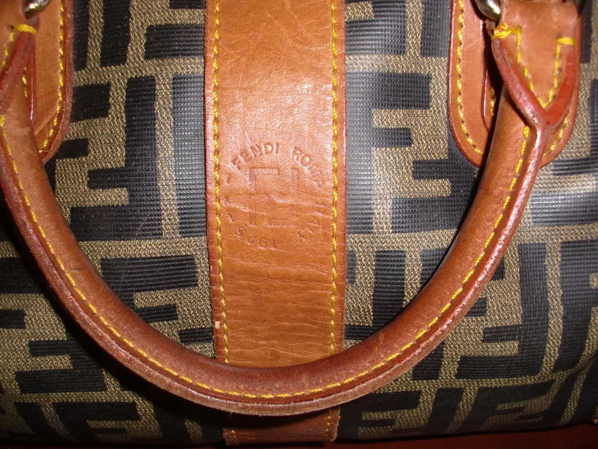 Authentic Vintage Fendi Speedy Bag Made in Italy 