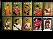 1985-86 OPC 85-86 O PEE CHEE NHL HOCKEY STICKER 1-254 SEE LIST