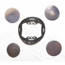 Colonial Shoe Buckle & Artifacts - 1720-1790 - Yorktown – Williamsburg - 4706