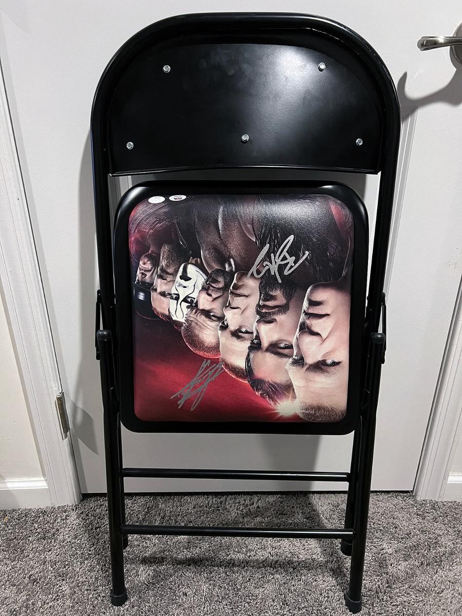 UNDERTAKER BROCK LESNAR Auto SIGNED WWE Wrestlemania 31