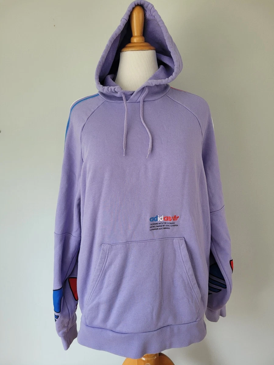 adidas tri color hoodie