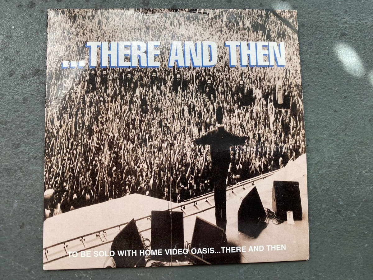 Oasis - There and Then (CD) Original Sold with Video but CD only