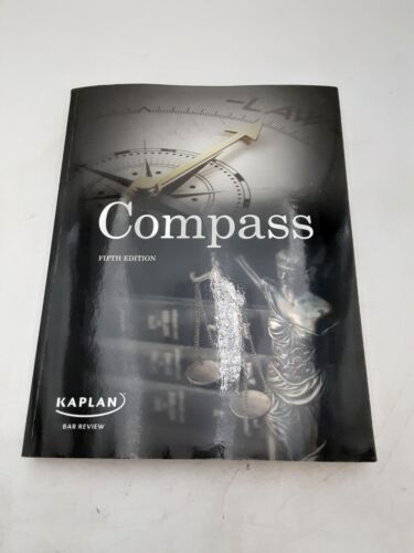 Compass 5th Edition by Kaplan Bar Review - Unused - Picture 1 of 3