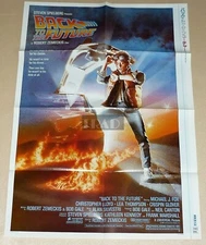 MICHAEL J FOX Back to the Future/ Cocoon 1980s JPN MOVIE POSTER #lp8
