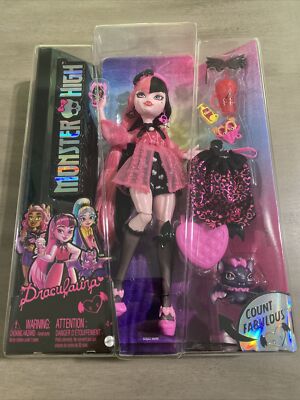 Monster High Clothes For Humans Monster High Doll And Fashion Set,  Draculaura With Dress-Up Locker