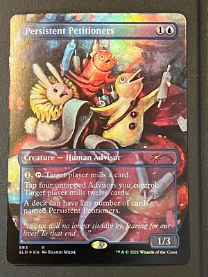 Mtg Secret Lair  Persistent Petitioners 593 NM-Refund extra shipping cost paid