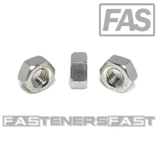 (50) M8 x 1.25 Stainless Steel DIN934 Metric Finished Hex Nut 8mm-1.25mm QTY:50