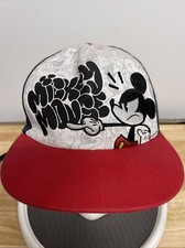 WDW Disney Parks Angry Mickey Mouse Graffiti Baseball Hat Embroidered Hip Hop
